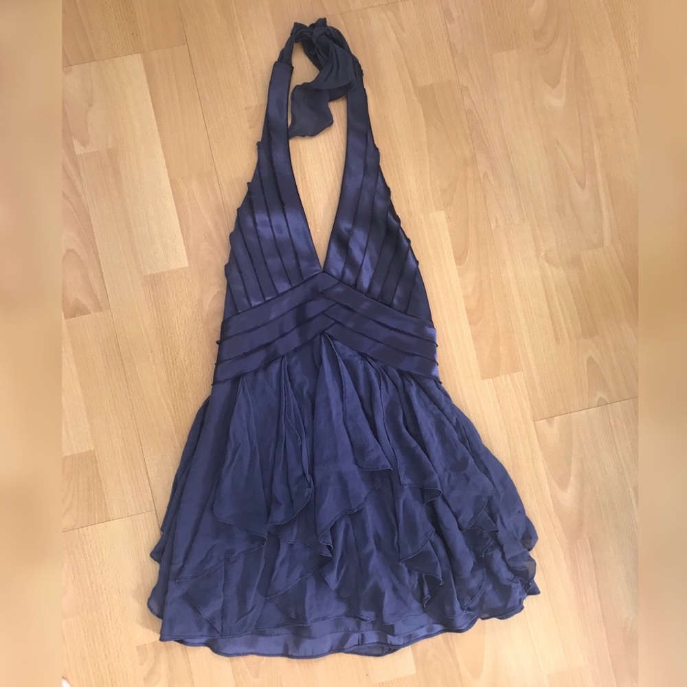 BCBG Low cut, open back short cocktail Dress!